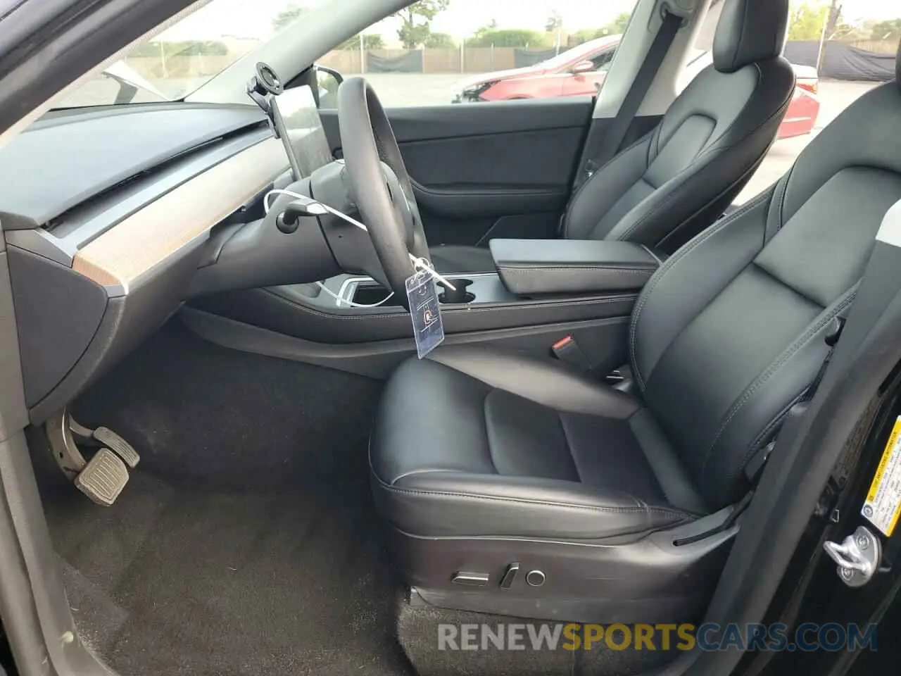 7 Photograph of a damaged car 7SAYGDEE0NF392774 TESLA MODEL Y 2022