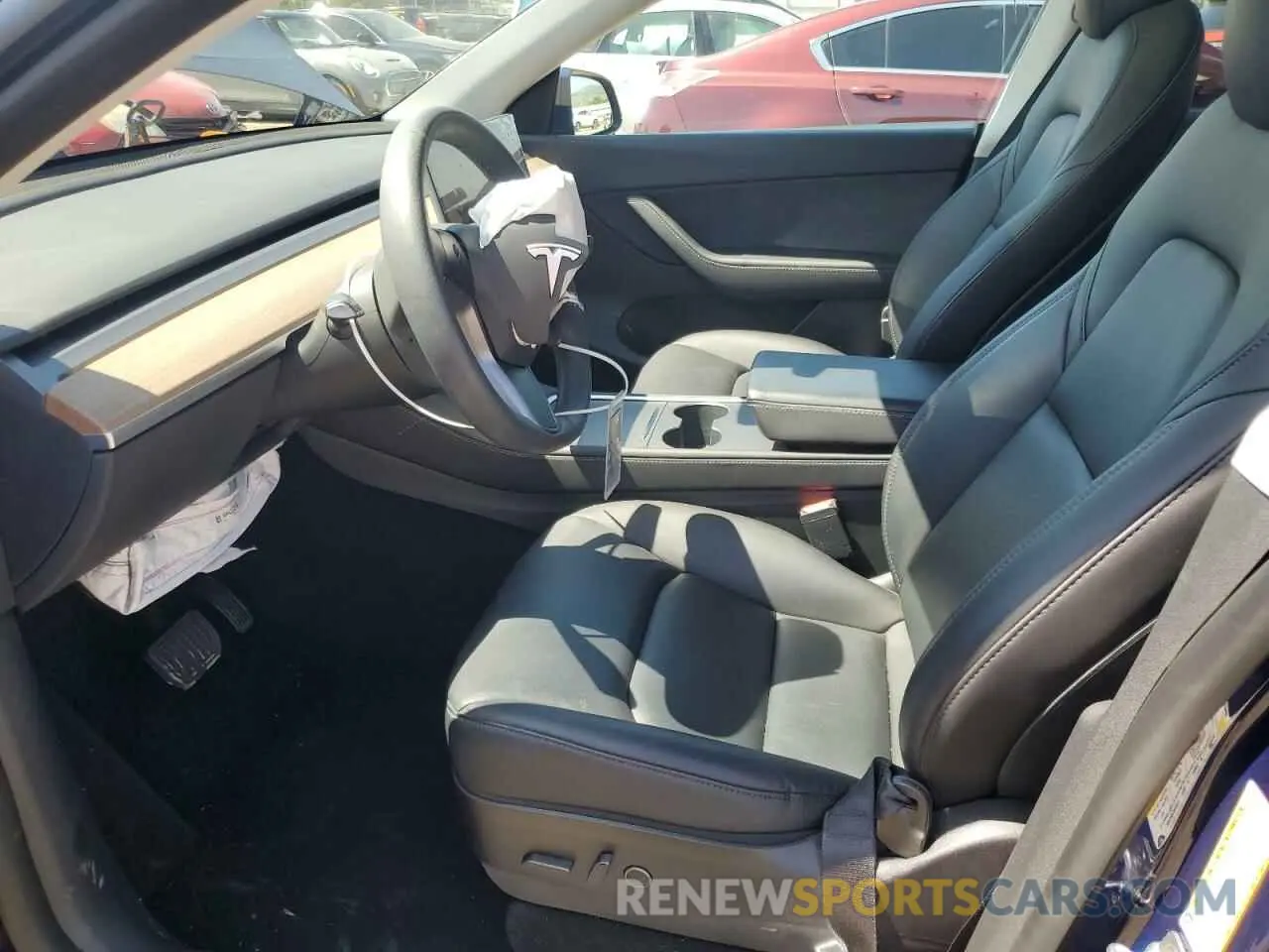 7 Photograph of a damaged car 7SAYGDEE0NF394105 TESLA MODEL Y 2022