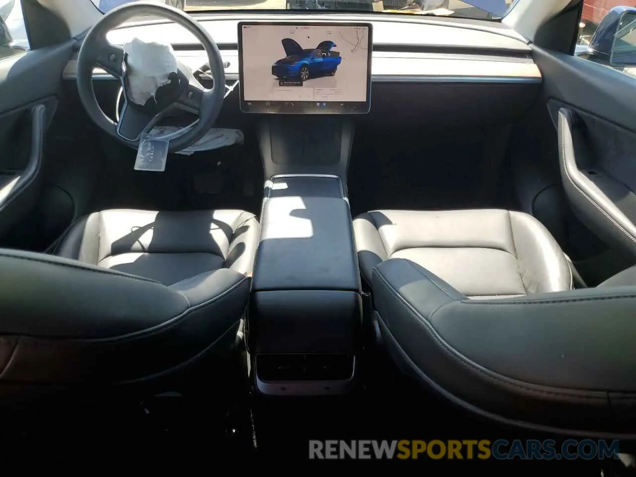 8 Photograph of a damaged car 7SAYGDEE0NF394105 TESLA MODEL Y 2022