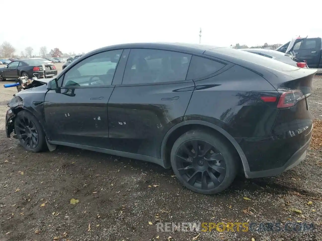 2 Photograph of a damaged car 7SAYGDEE0NF418287 TESLA MODEL Y 2022