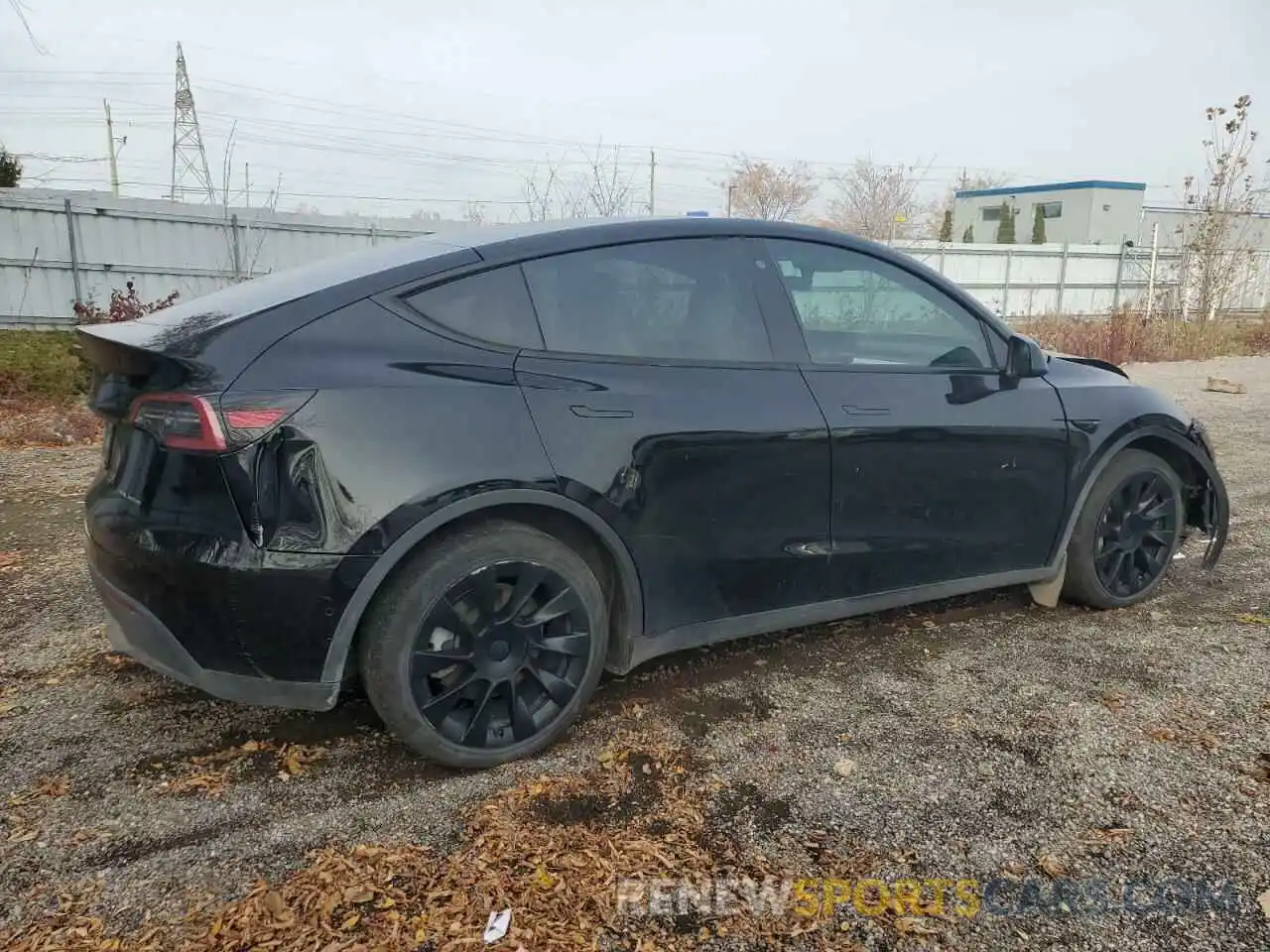 3 Photograph of a damaged car 7SAYGDEE0NF418287 TESLA MODEL Y 2022