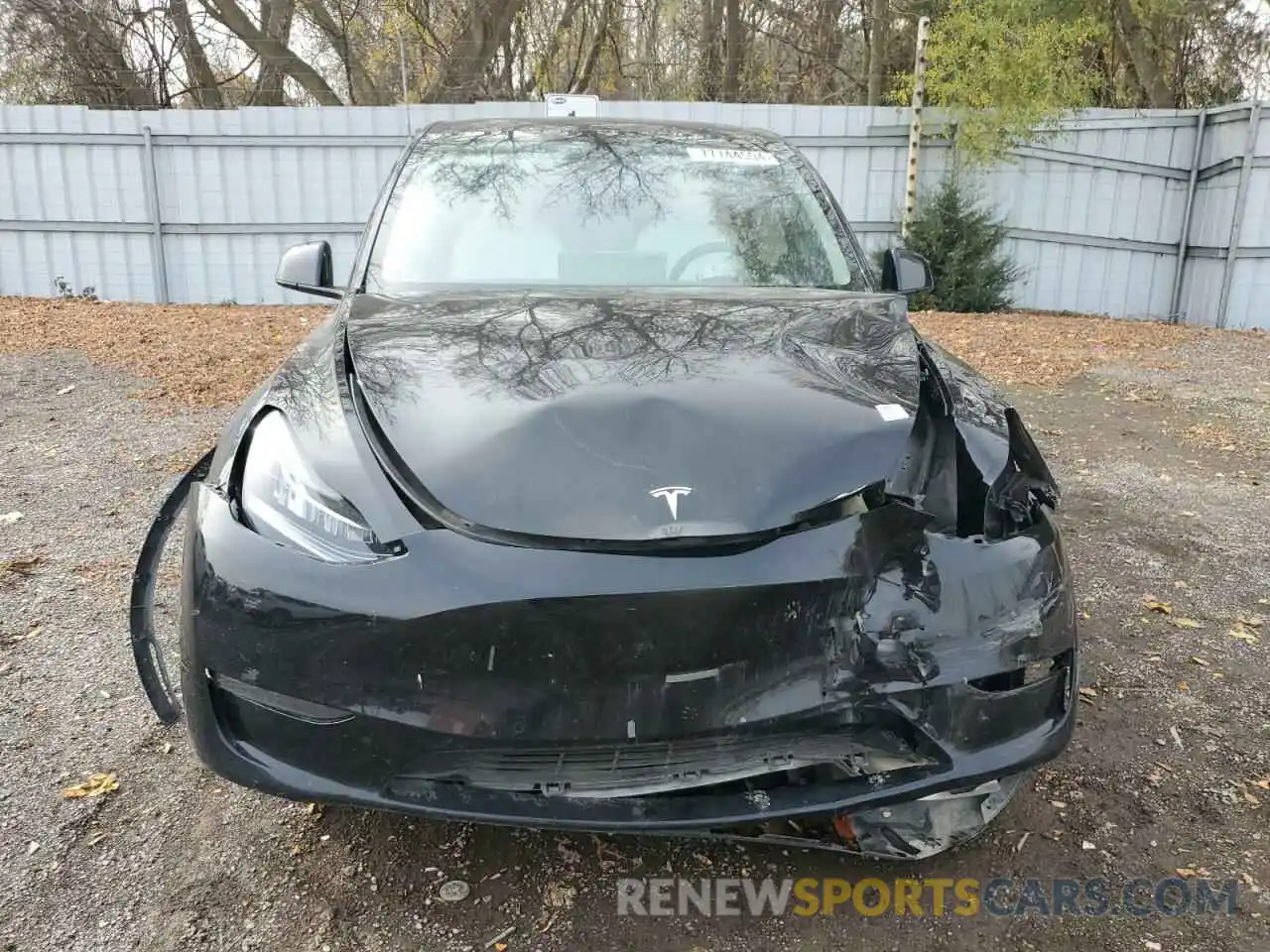 5 Photograph of a damaged car 7SAYGDEE0NF418287 TESLA MODEL Y 2022