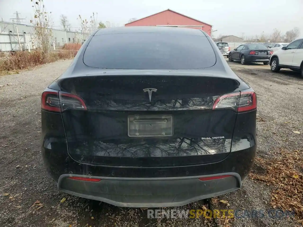 6 Photograph of a damaged car 7SAYGDEE0NF418287 TESLA MODEL Y 2022