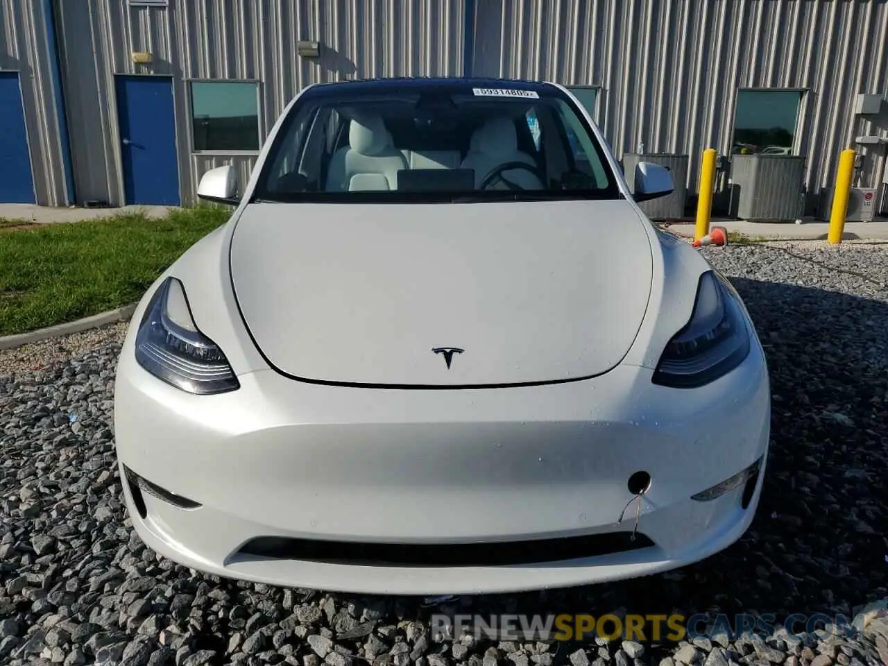 5 Photograph of a damaged car 7SAYGDEE0NF419214 TESLA MODEL Y 2022