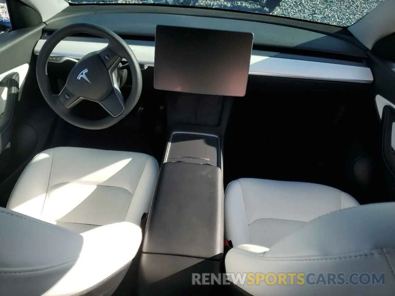 8 Photograph of a damaged car 7SAYGDEE0NF419214 TESLA MODEL Y 2022