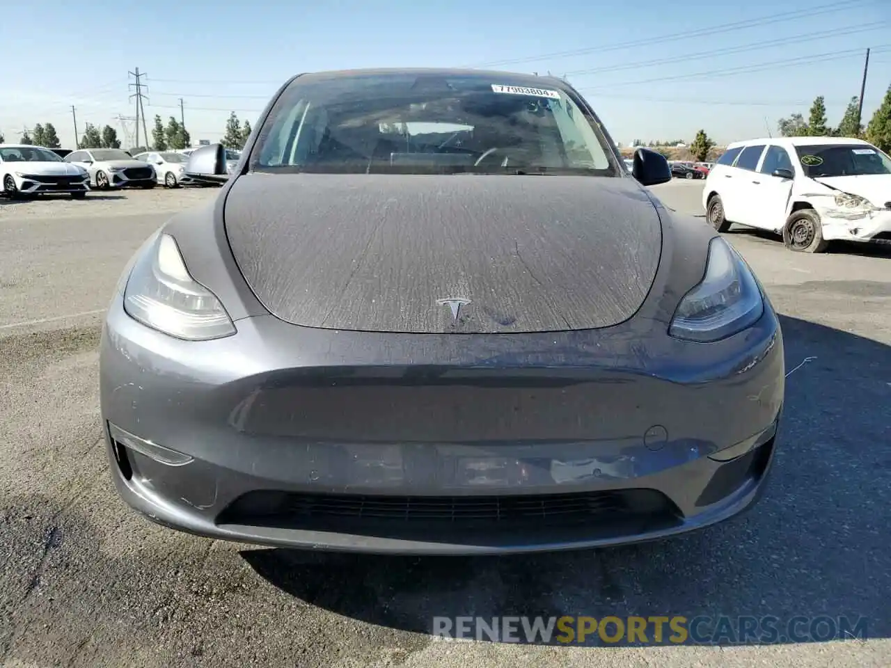 5 Photograph of a damaged car 7SAYGDEE0NF423232 TESLA MODEL Y 2022