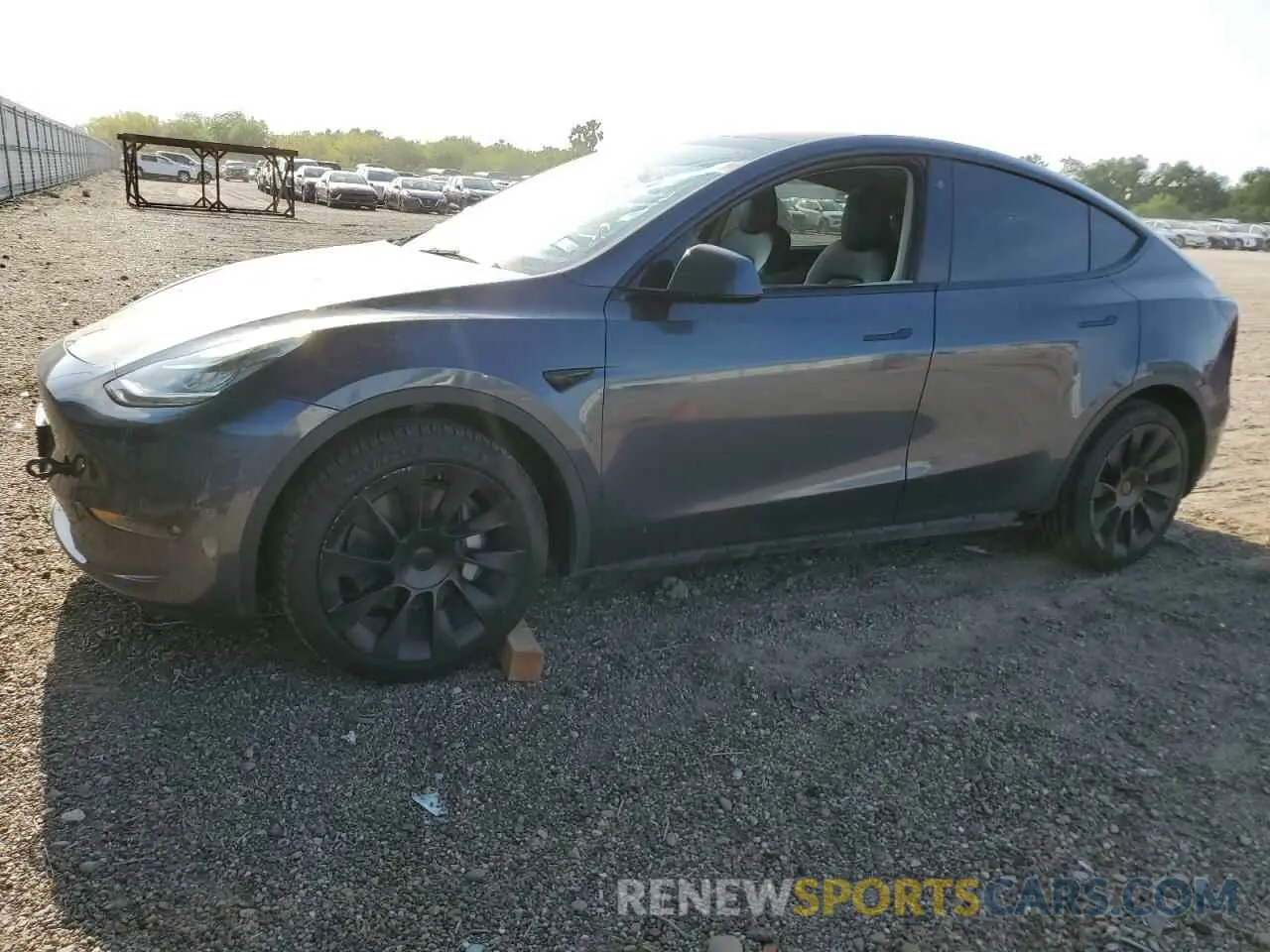 1 Photograph of a damaged car 7SAYGDEE0NF426745 TESLA MODEL Y 2022