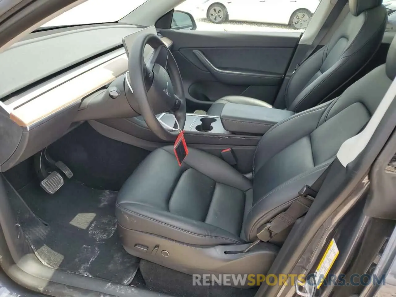 7 Photograph of a damaged car 7SAYGDEE0NF428446 TESLA MODEL Y 2022