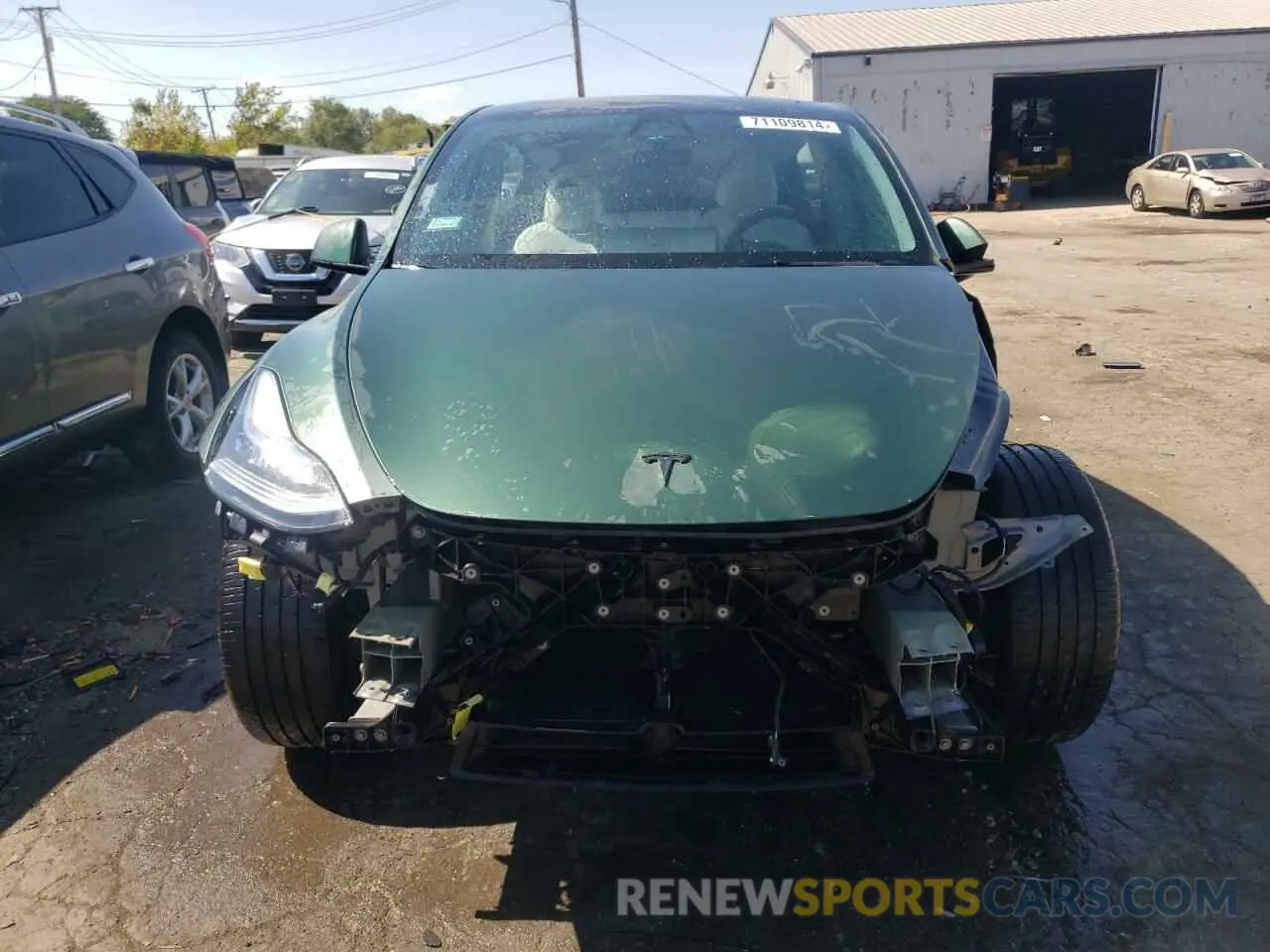 5 Photograph of a damaged car 7SAYGDEE0NF446218 TESLA MODEL Y 2022