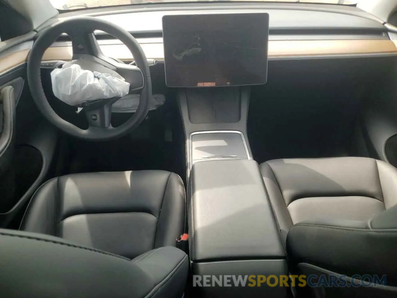 8 Photograph of a damaged car 7SAYGDEE0NF532502 TESLA MODEL Y 2022