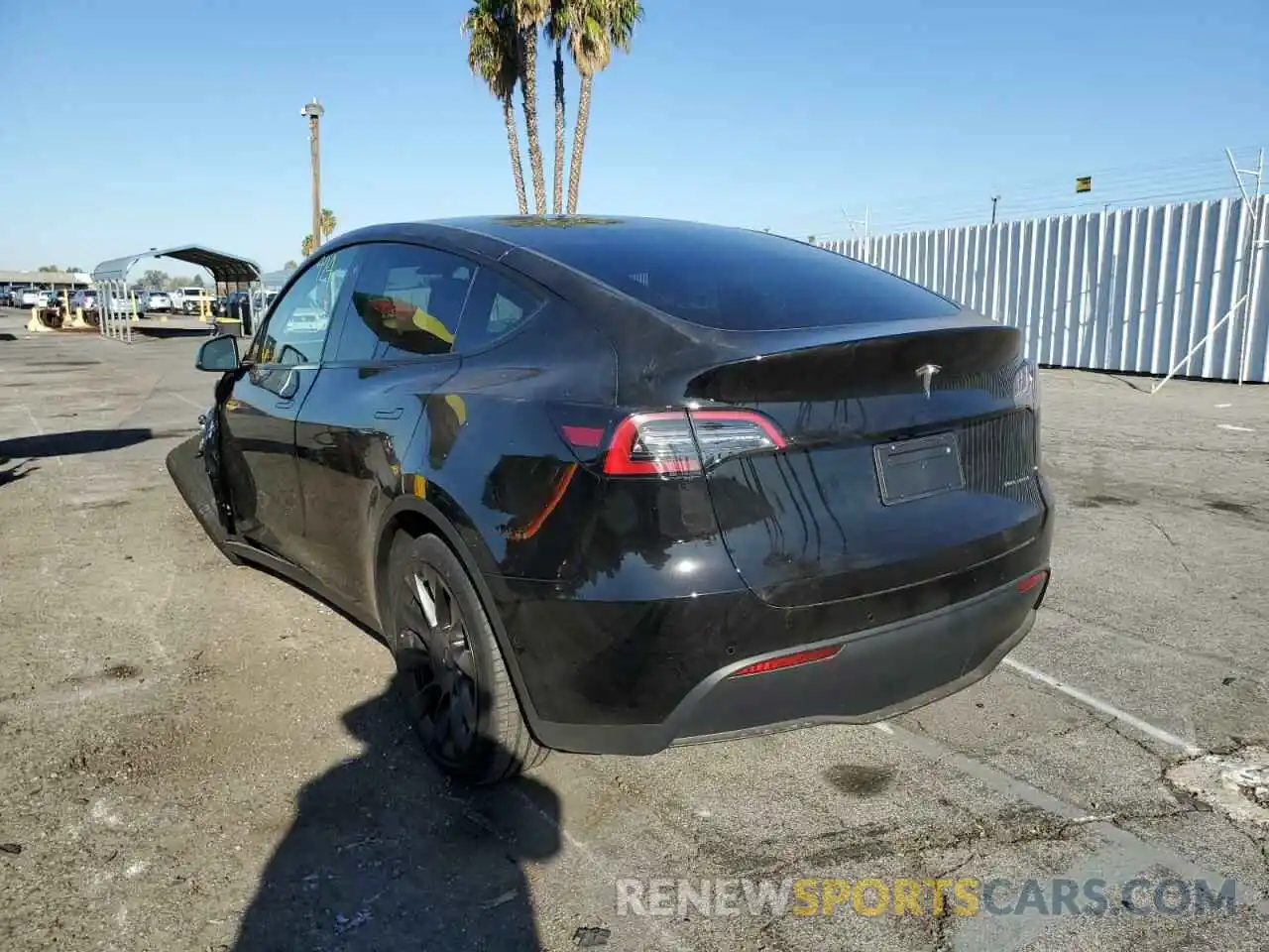 3 Photograph of a damaged car 7SAYGDEE0NF535397 TESLA MODEL Y 2022