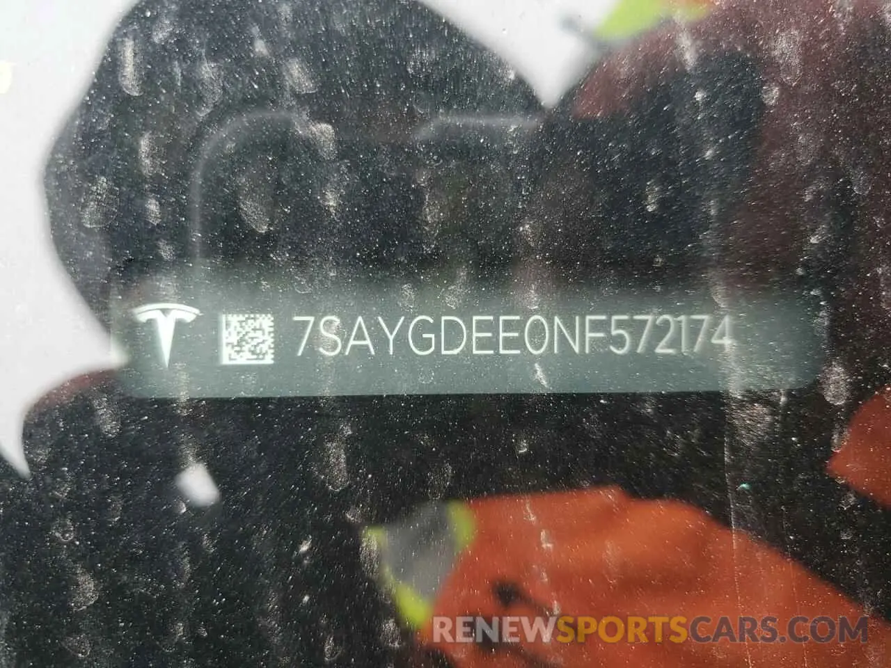 12 Photograph of a damaged car 7SAYGDEE0NF572174 TESLA MODEL Y 2022
