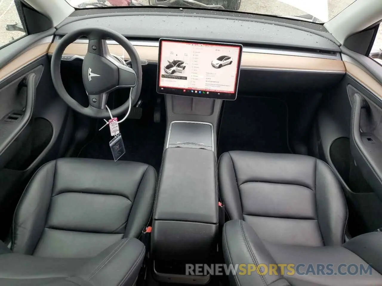 8 Photograph of a damaged car 7SAYGDEE0NF572174 TESLA MODEL Y 2022