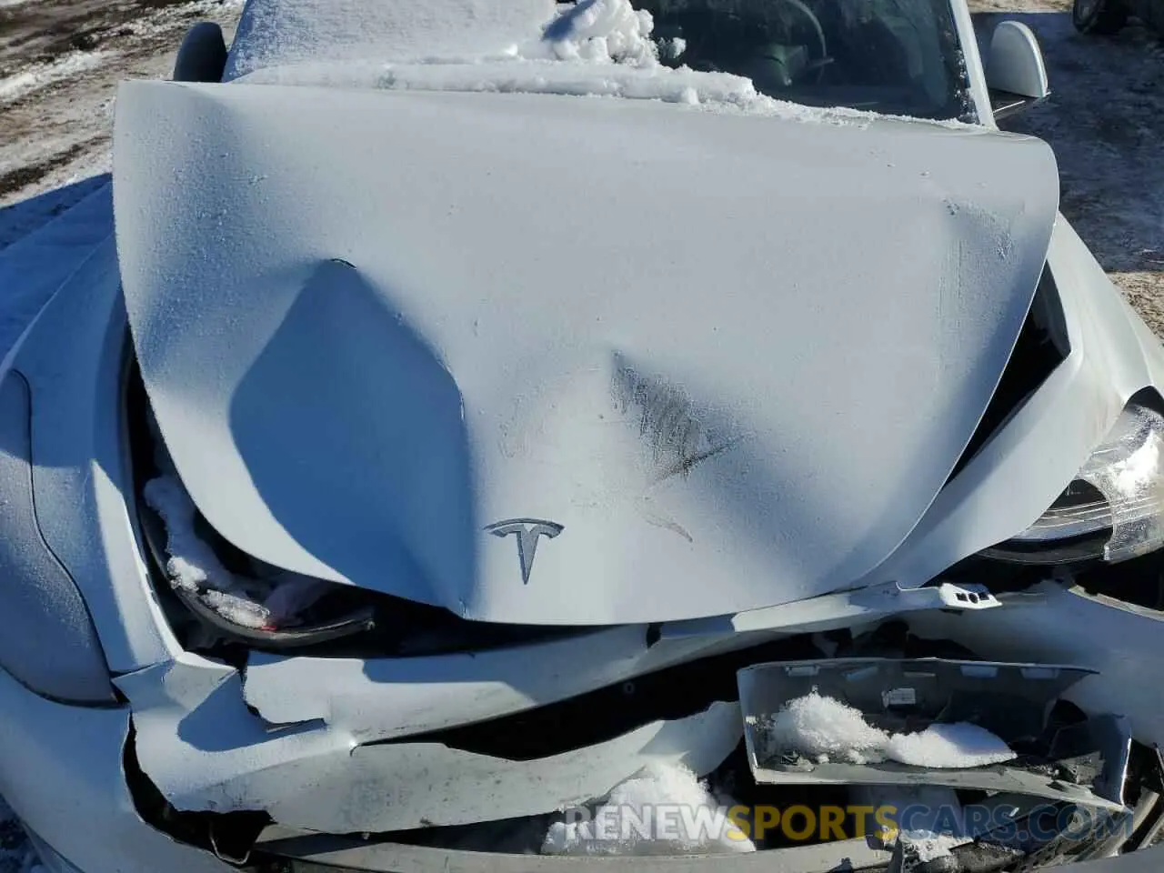 12 Photograph of a damaged car 7SAYGDEE1NA009664 TESLA MODEL Y 2022