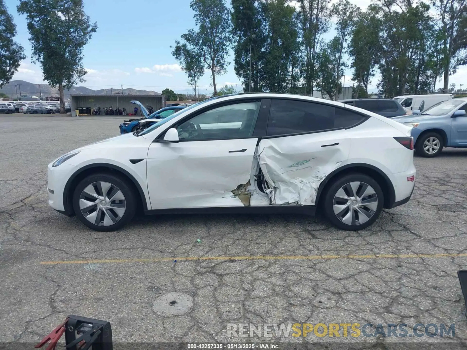 13 Photograph of a damaged car 7SAYGDEE1NA021054 TESLA MODEL Y 2022