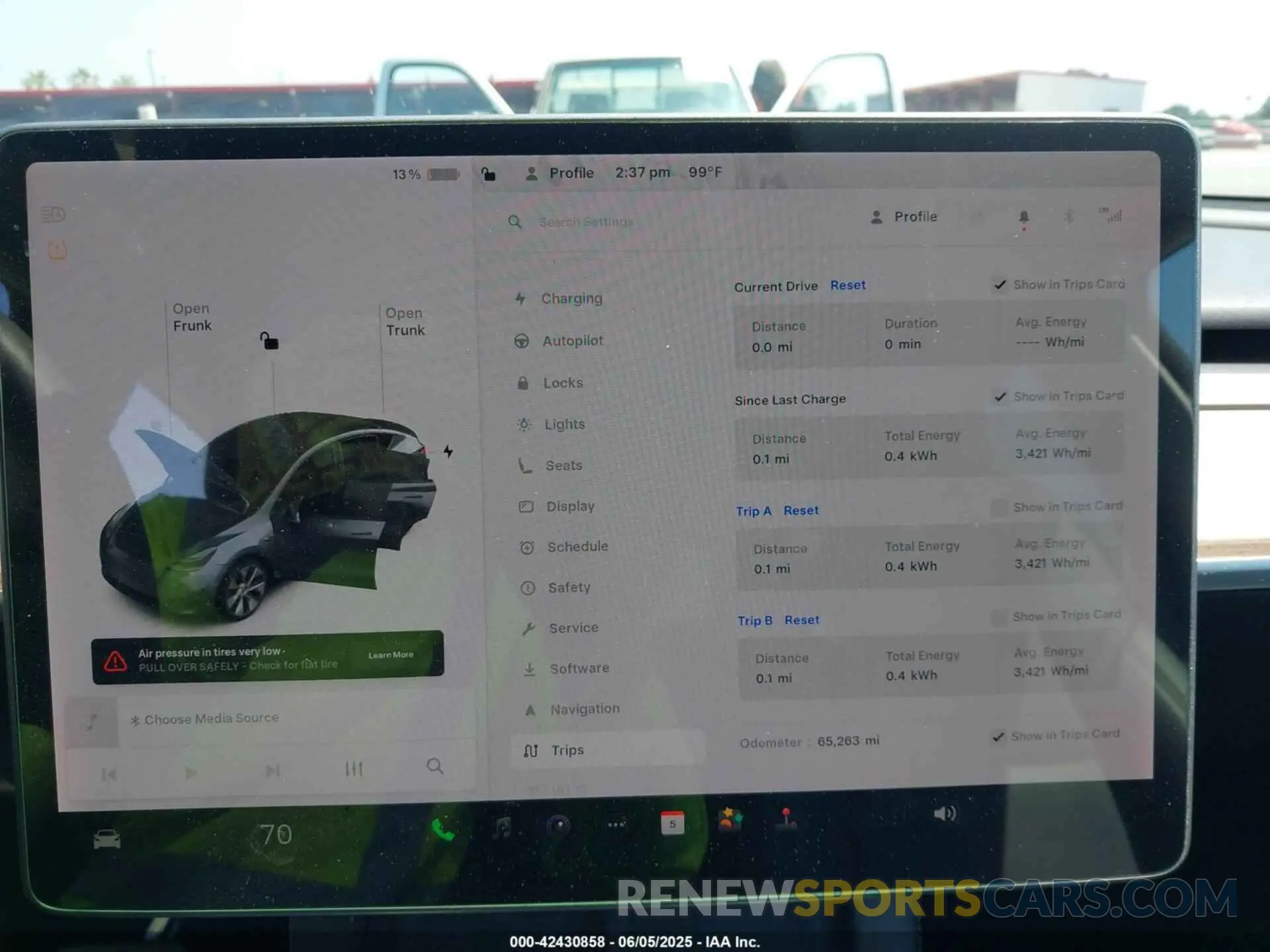 7 Photograph of a damaged car 7SAYGDEE1NF312334 TESLA MODEL Y 2022
