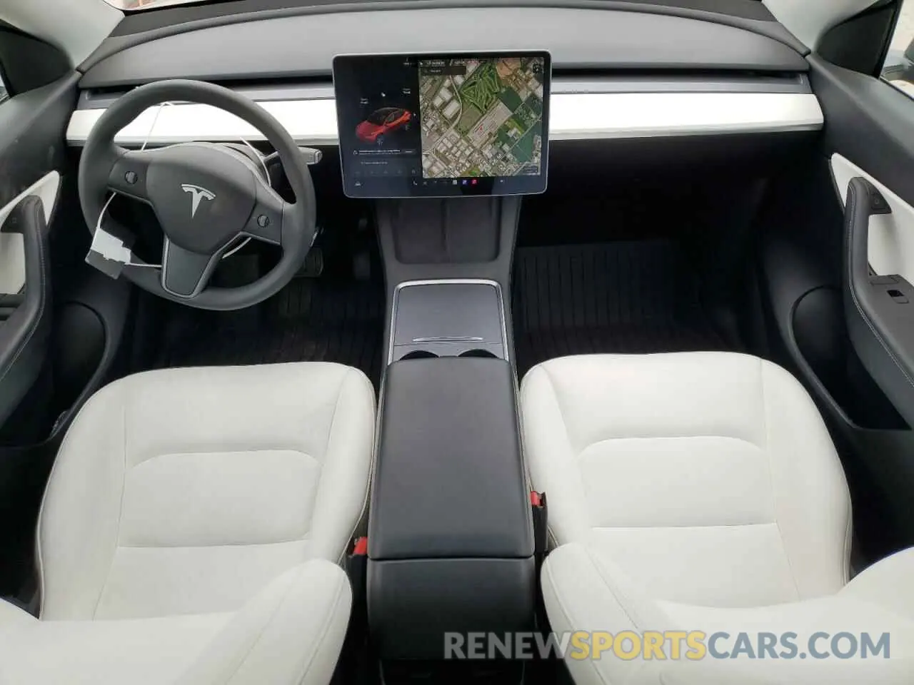 8 Photograph of a damaged car 7SAYGDEE1NF315198 TESLA MODEL Y 2022