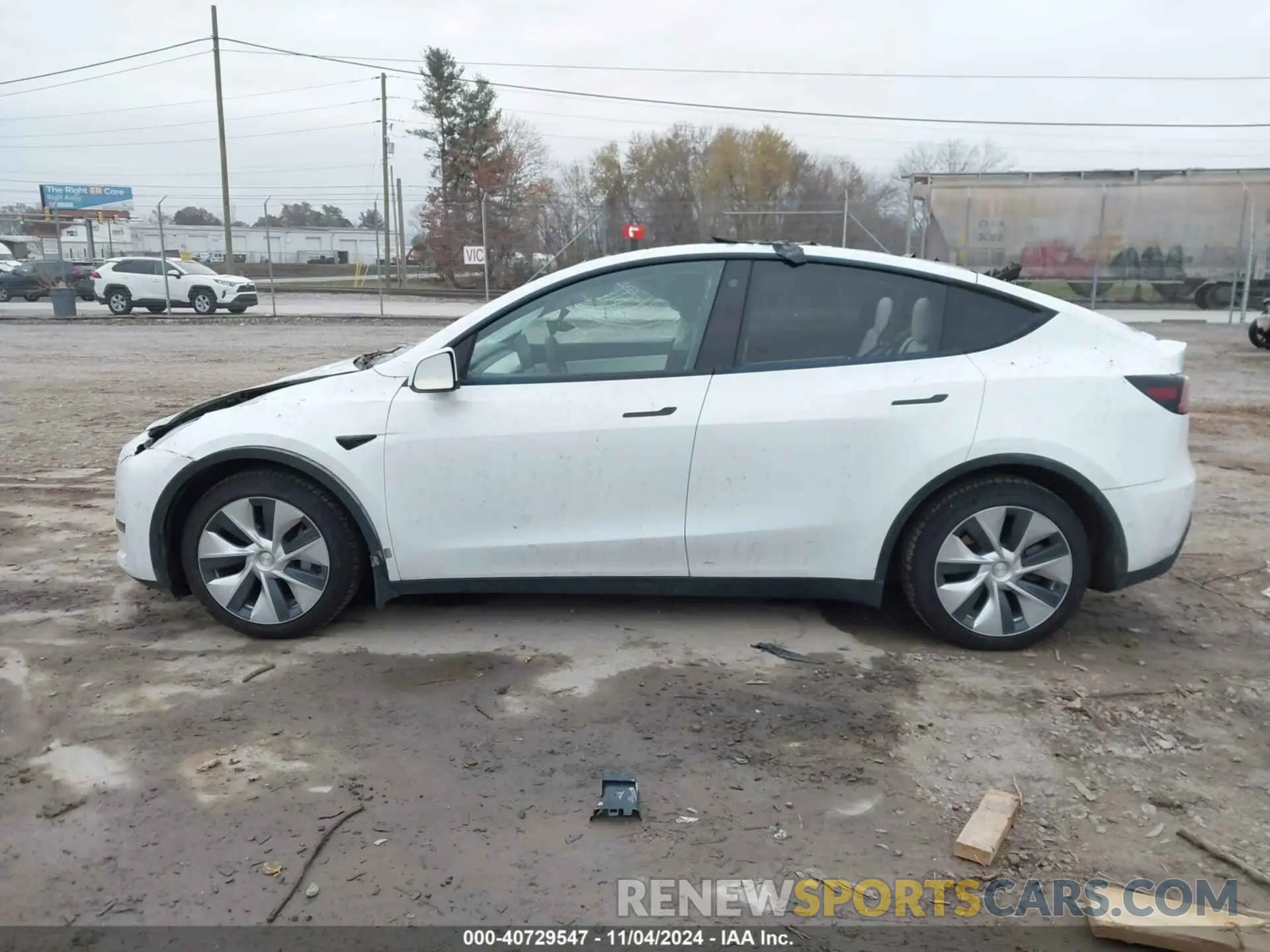14 Photograph of a damaged car 7SAYGDEE1NF337878 TESLA MODEL Y 2022