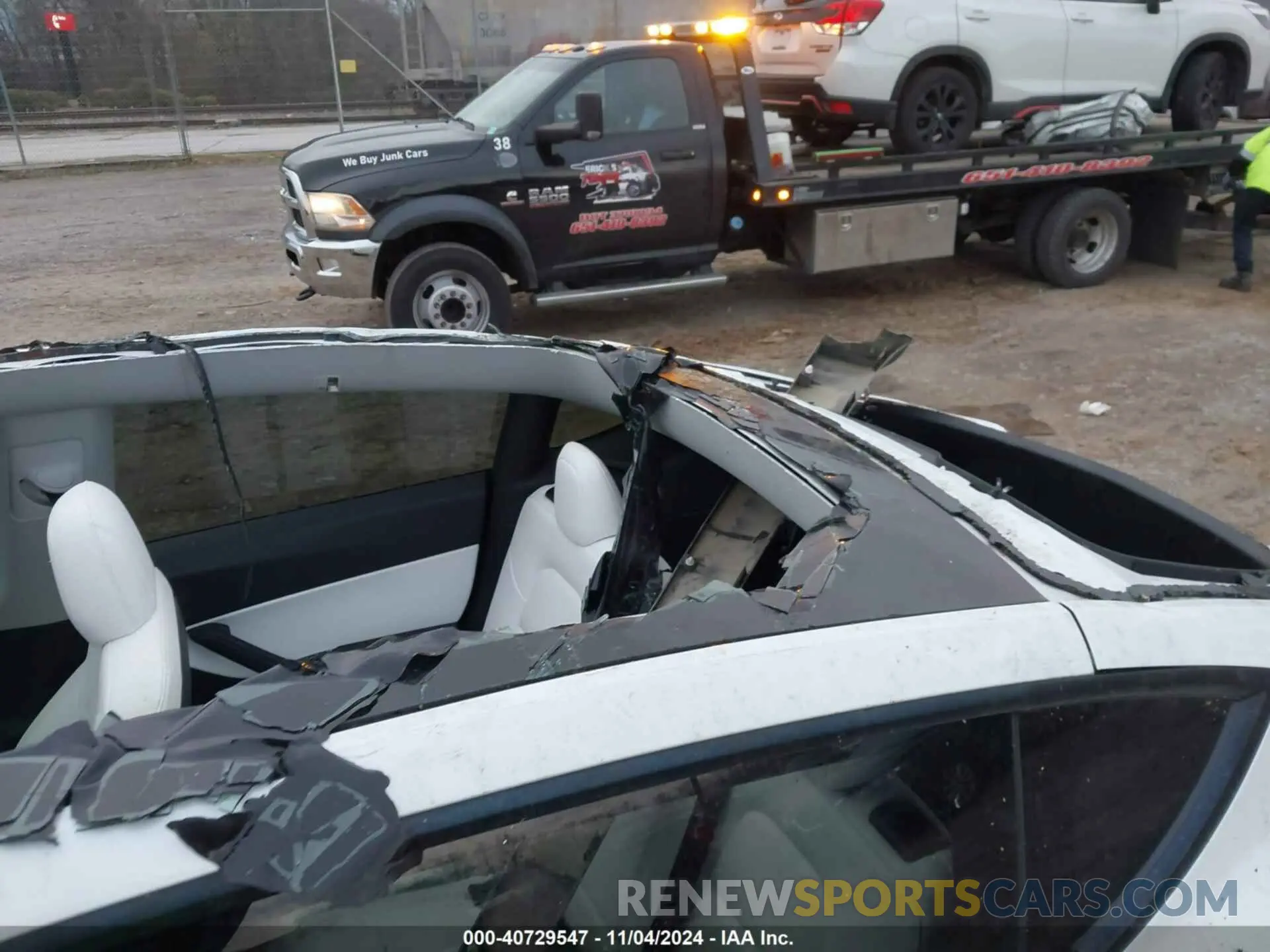 20 Photograph of a damaged car 7SAYGDEE1NF337878 TESLA MODEL Y 2022