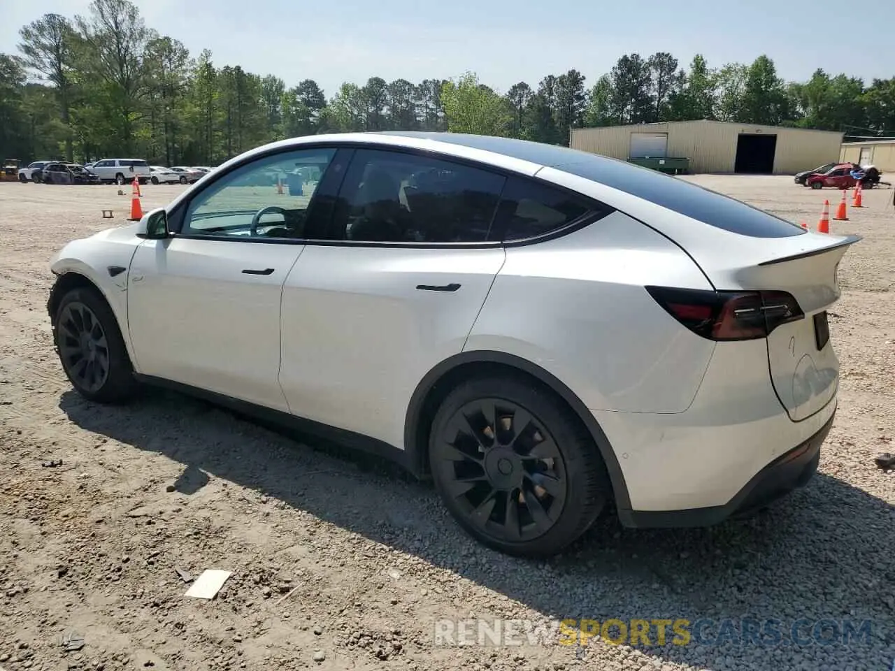2 Photograph of a damaged car 7SAYGDEE1NF354633 TESLA MODEL Y 2022