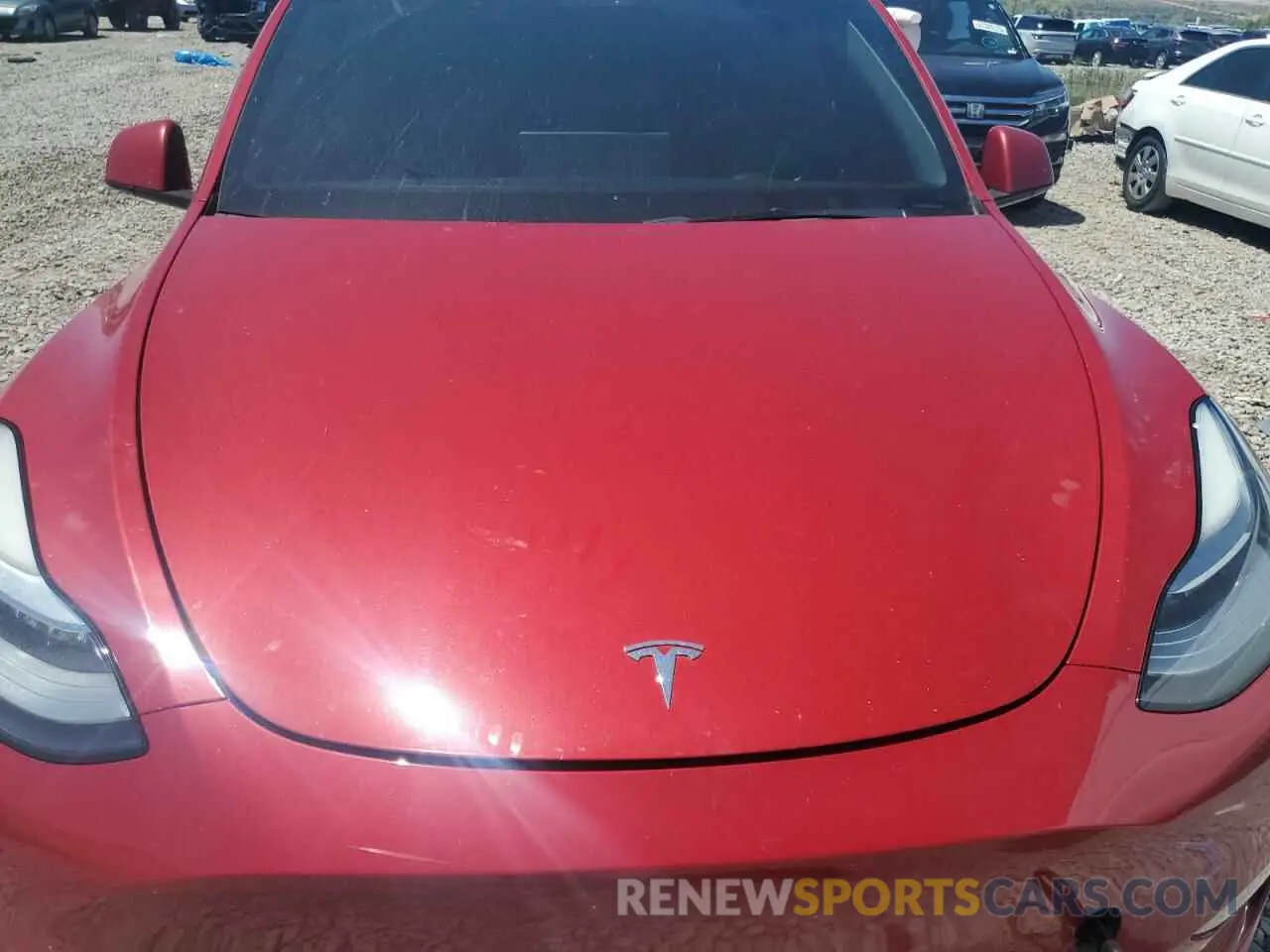 11 Photograph of a damaged car 7SAYGDEE1NF360058 TESLA MODEL Y 2022
