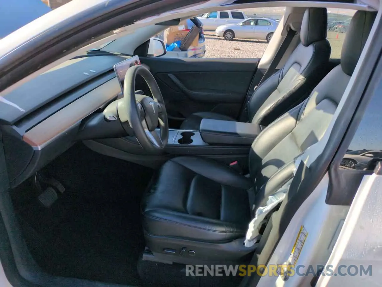 7 Photograph of a damaged car 7SAYGDEE1NF378026 TESLA MODEL Y 2022