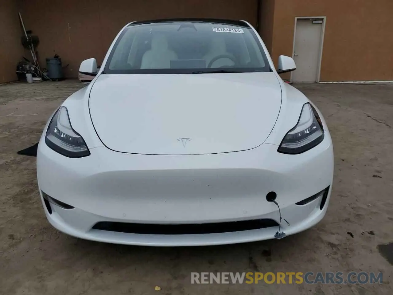 5 Photograph of a damaged car 7SAYGDEE1NF383386 TESLA MODEL Y 2022