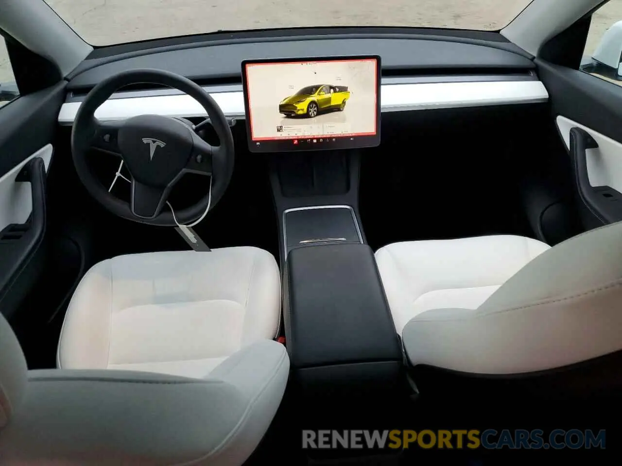 8 Photograph of a damaged car 7SAYGDEE1NF383386 TESLA MODEL Y 2022