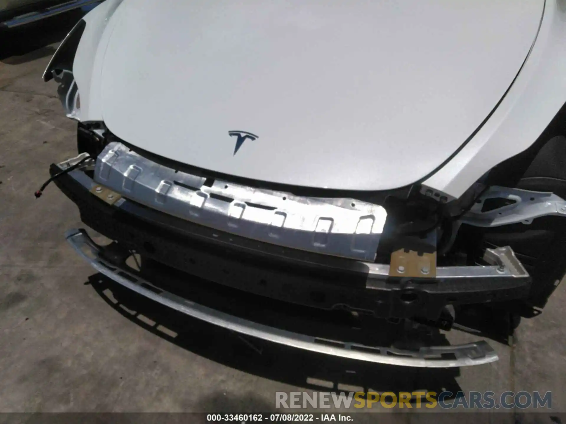 10 Photograph of a damaged car 7SAYGDEE1NF427175 TESLA MODEL Y 2022