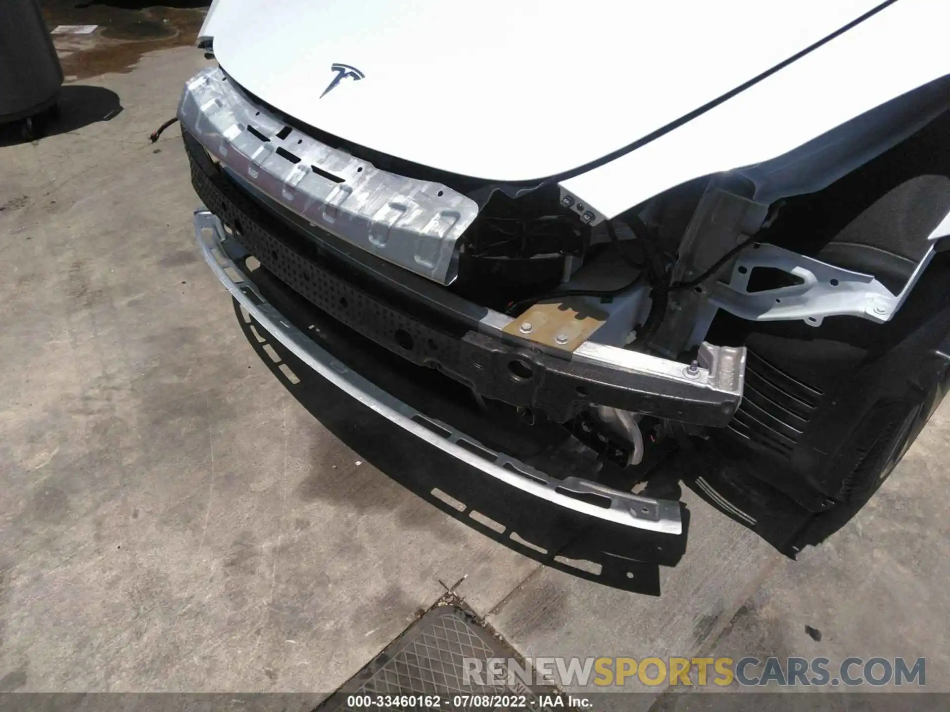 6 Photograph of a damaged car 7SAYGDEE1NF427175 TESLA MODEL Y 2022