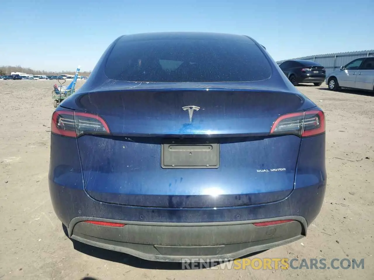 6 Photograph of a damaged car 7SAYGDEE1NF429931 TESLA MODEL Y 2022
