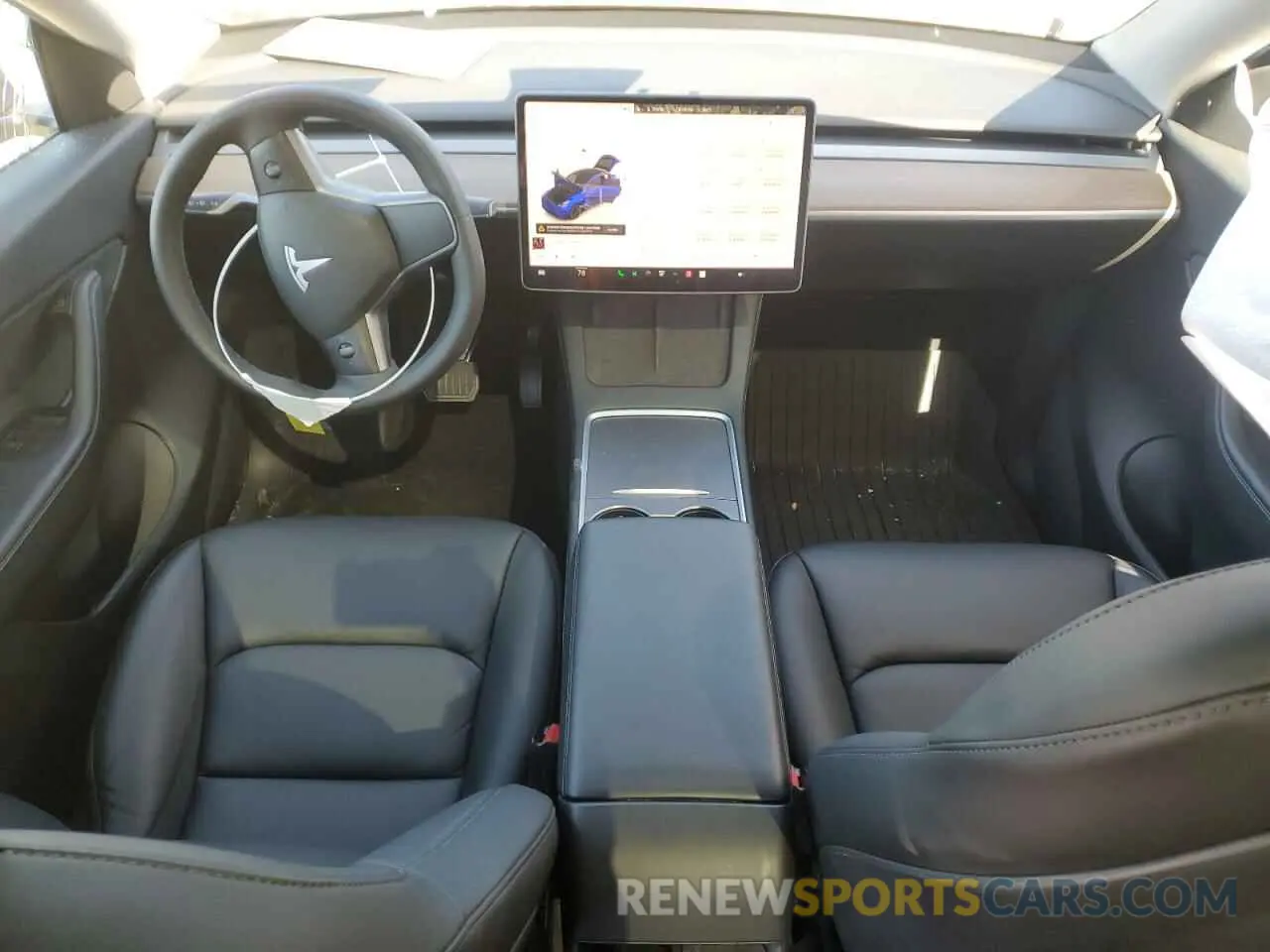 8 Photograph of a damaged car 7SAYGDEE1NF429931 TESLA MODEL Y 2022