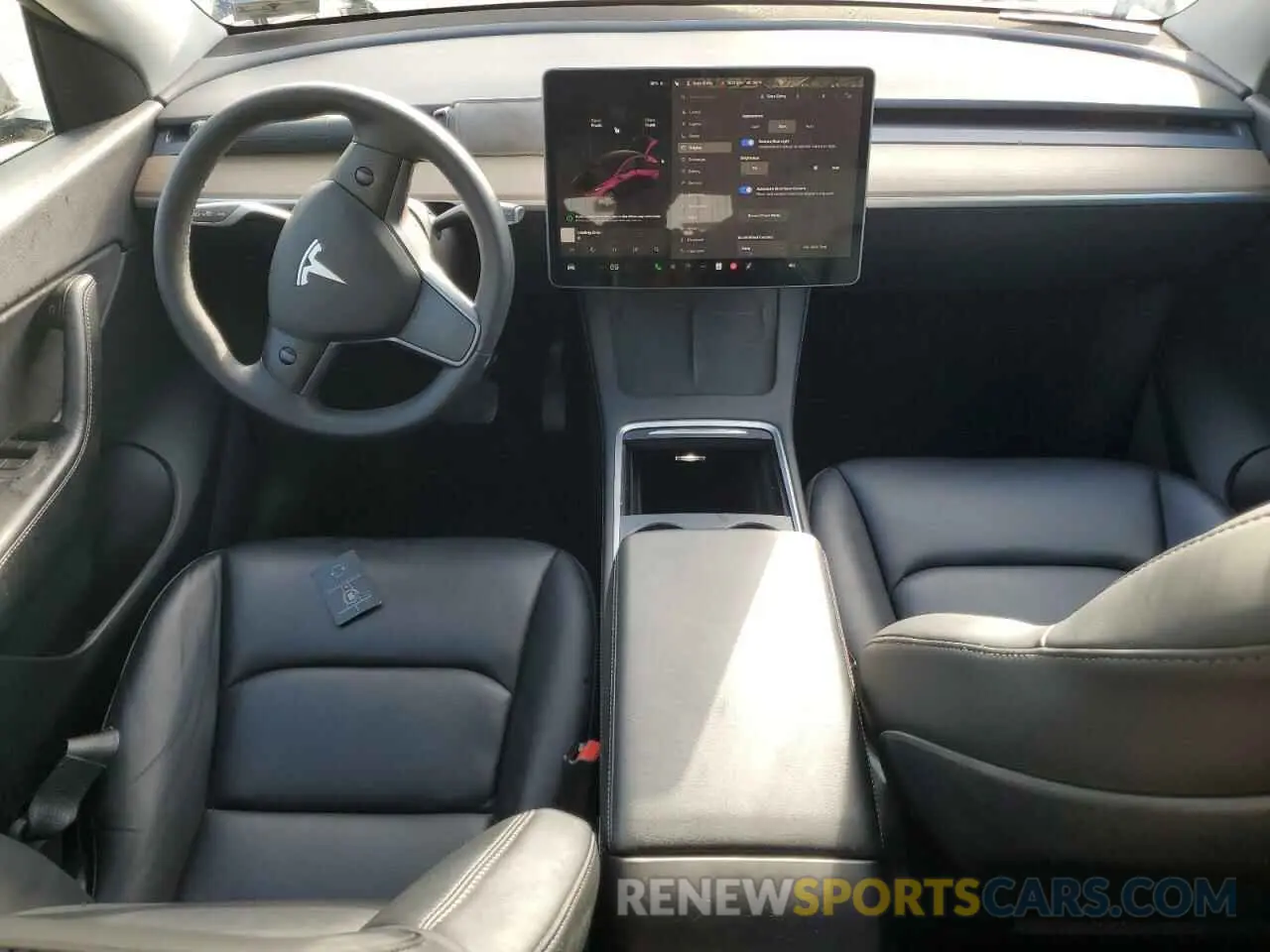 8 Photograph of a damaged car 7SAYGDEE1NF430383 TESLA MODEL Y 2022