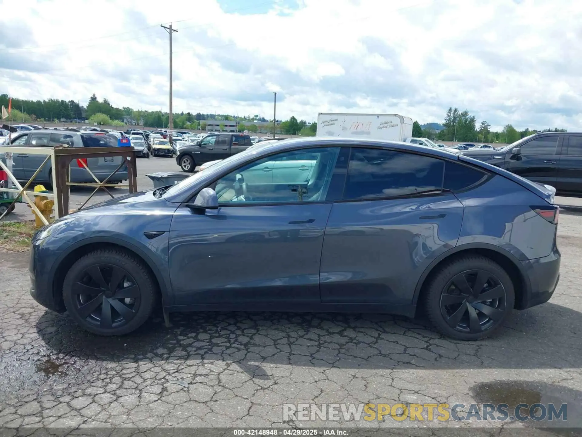 14 Photograph of a damaged car 7SAYGDEE1NF440153 TESLA MODEL Y 2022