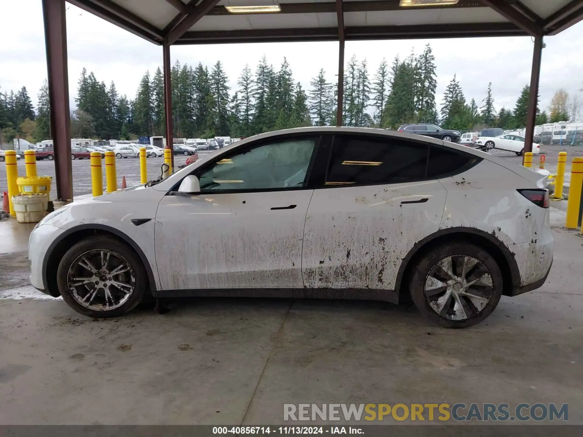 13 Photograph of a damaged car 7SAYGDEE1NF458703 TESLA MODEL Y 2022
