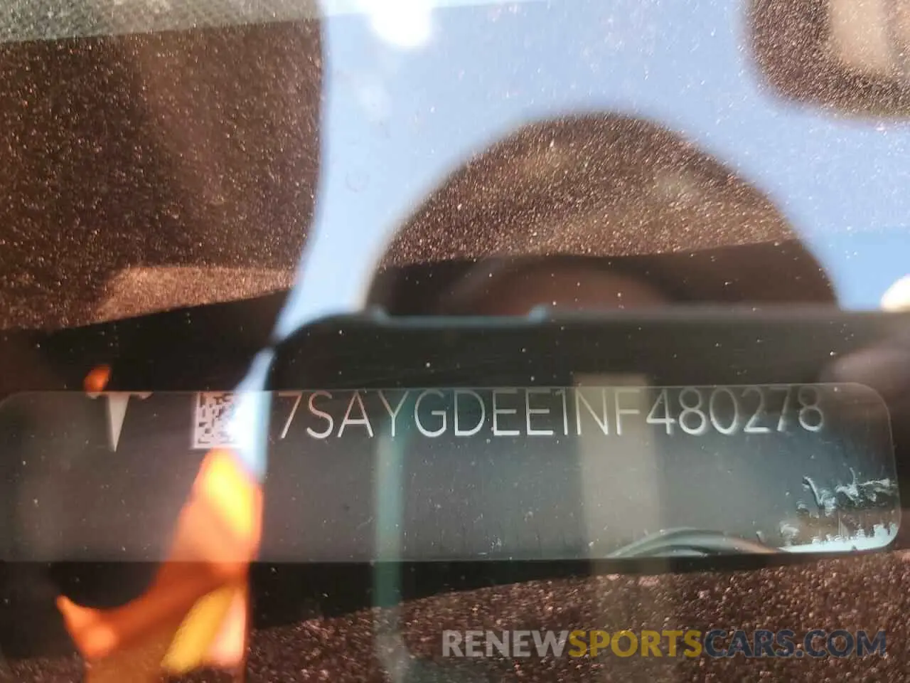 16 Photograph of a damaged car 7SAYGDEE1NF480278 TESLA MODEL Y 2022