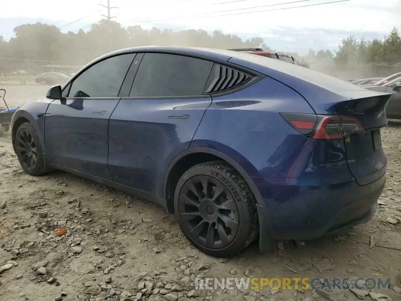 2 Photograph of a damaged car 7SAYGDEE1NF480653 TESLA MODEL Y 2022