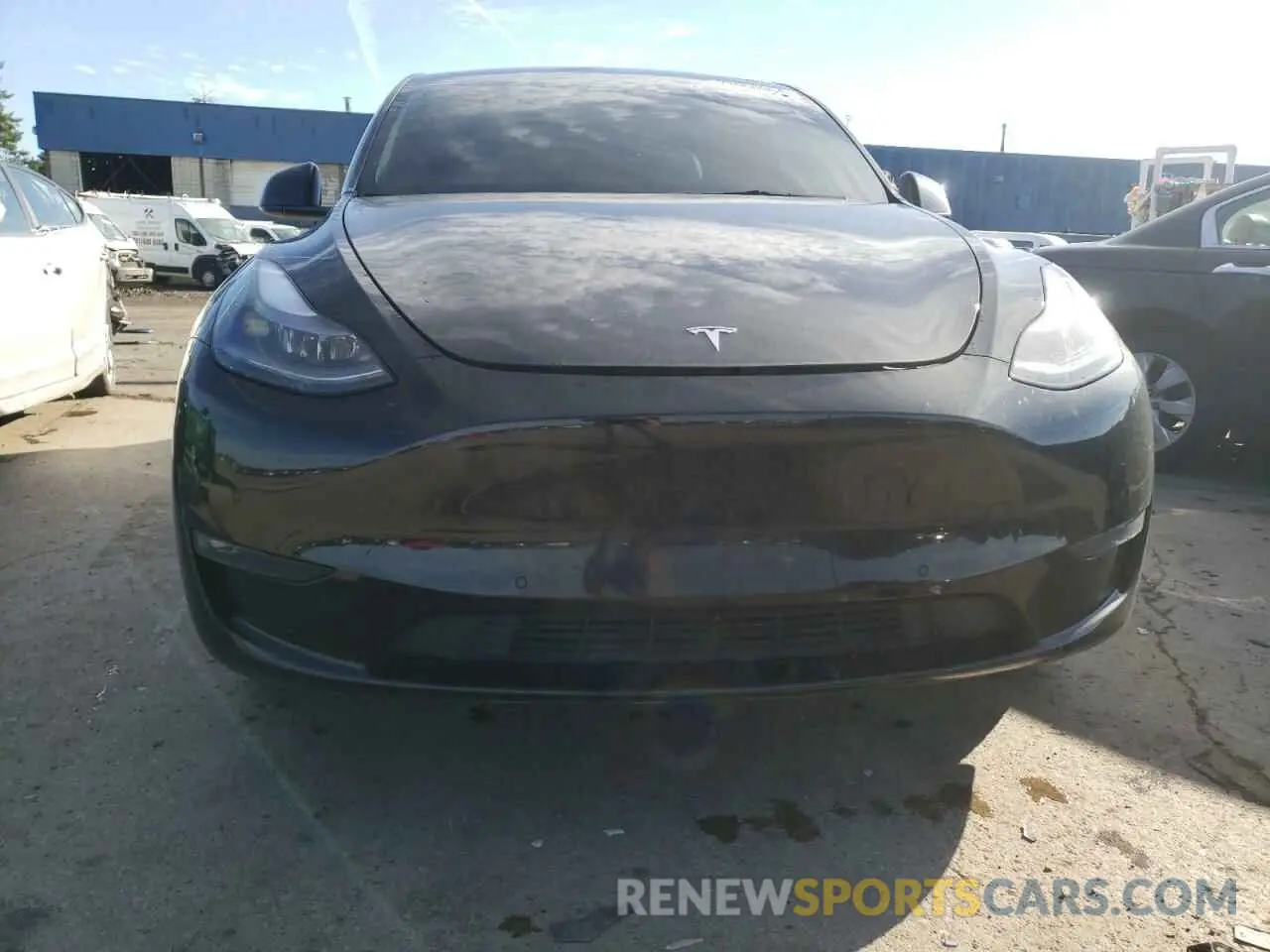 5 Photograph of a damaged car 7SAYGDEE1NF543623 TESLA MODEL Y 2022
