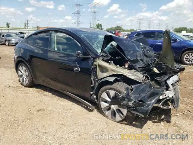 4 Photograph of a damaged car 7SAYGDEE2NA008622 TESLA MODEL Y 2022