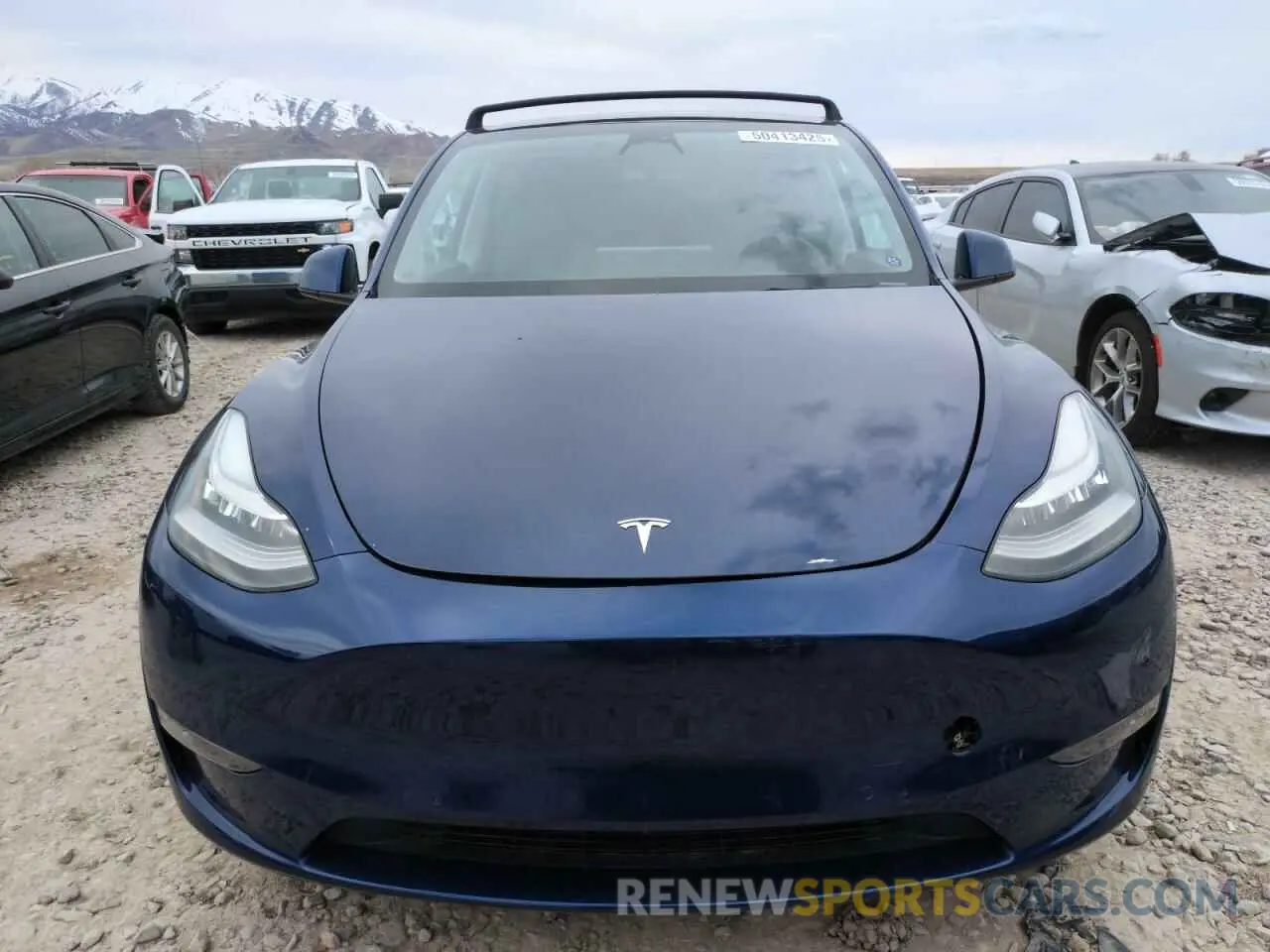 5 Photograph of a damaged car 7SAYGDEE2NA009818 TESLA MODEL Y 2022