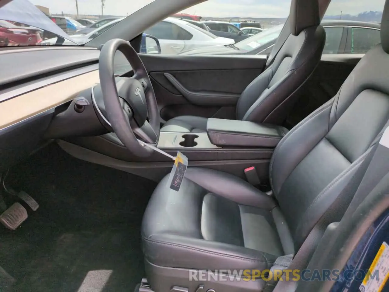 7 Photograph of a damaged car 7SAYGDEE2NA009818 TESLA MODEL Y 2022