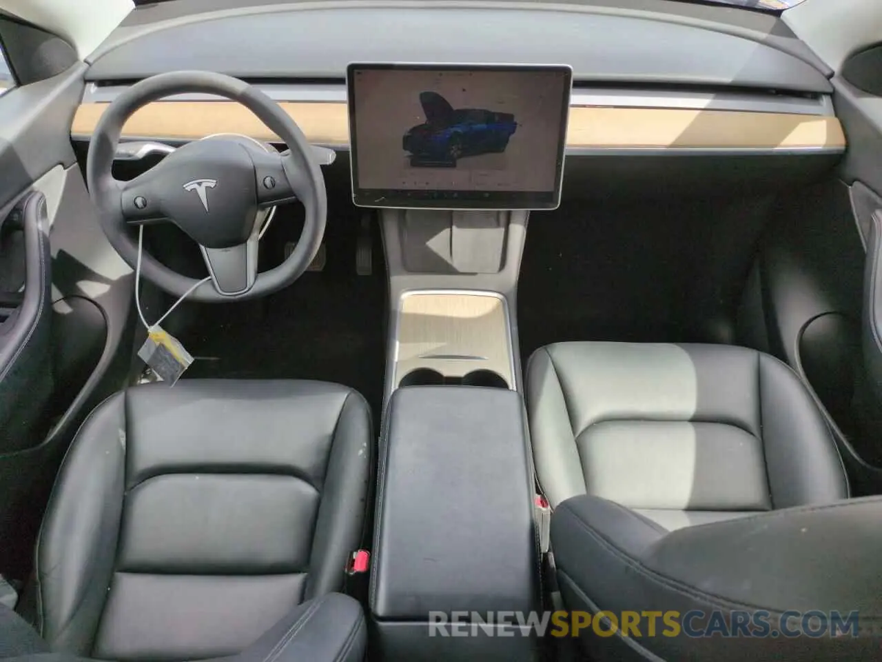 8 Photograph of a damaged car 7SAYGDEE2NA009818 TESLA MODEL Y 2022