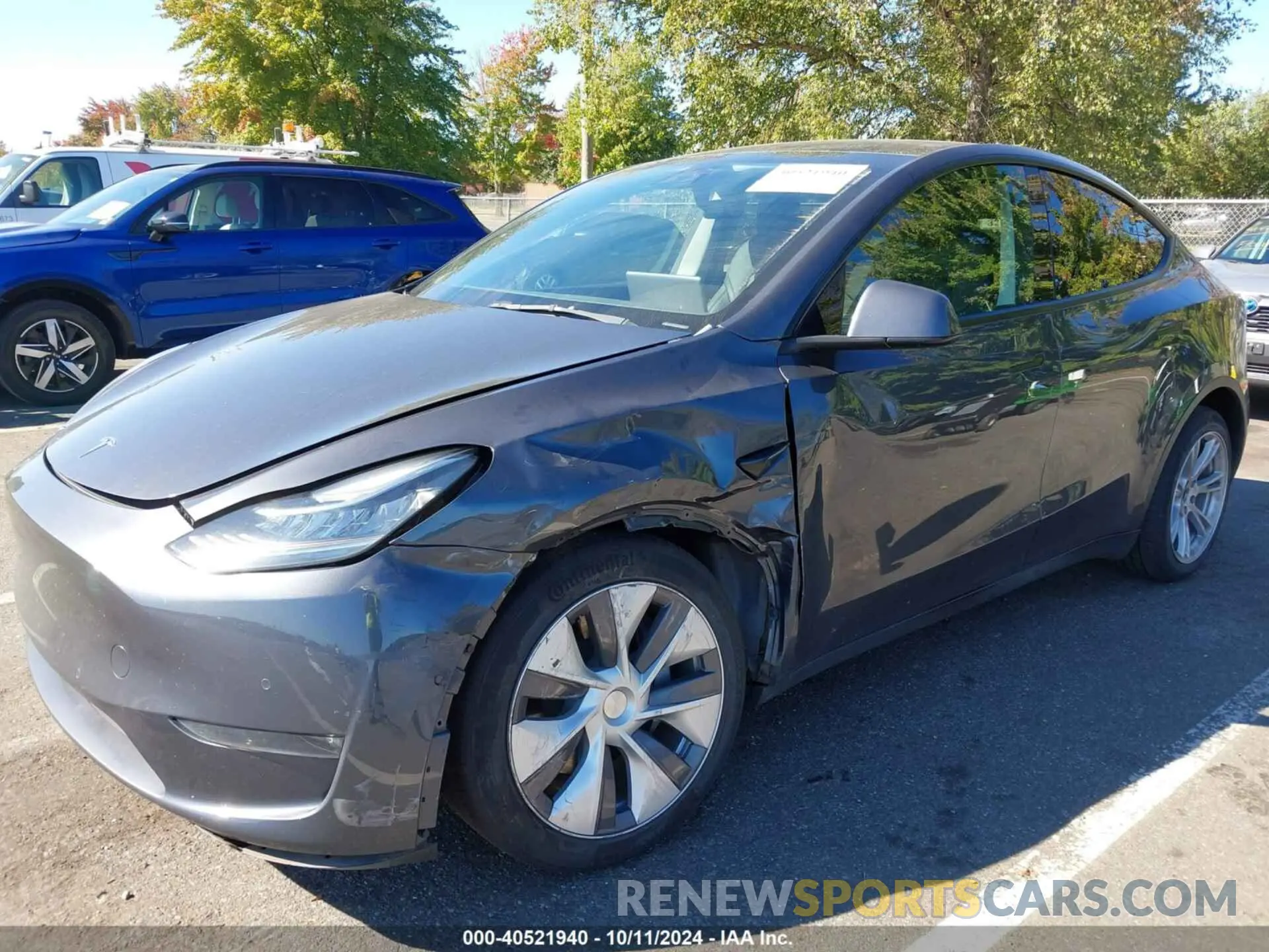 6 Photograph of a damaged car 7SAYGDEE2NA015134 TESLA MODEL Y 2022