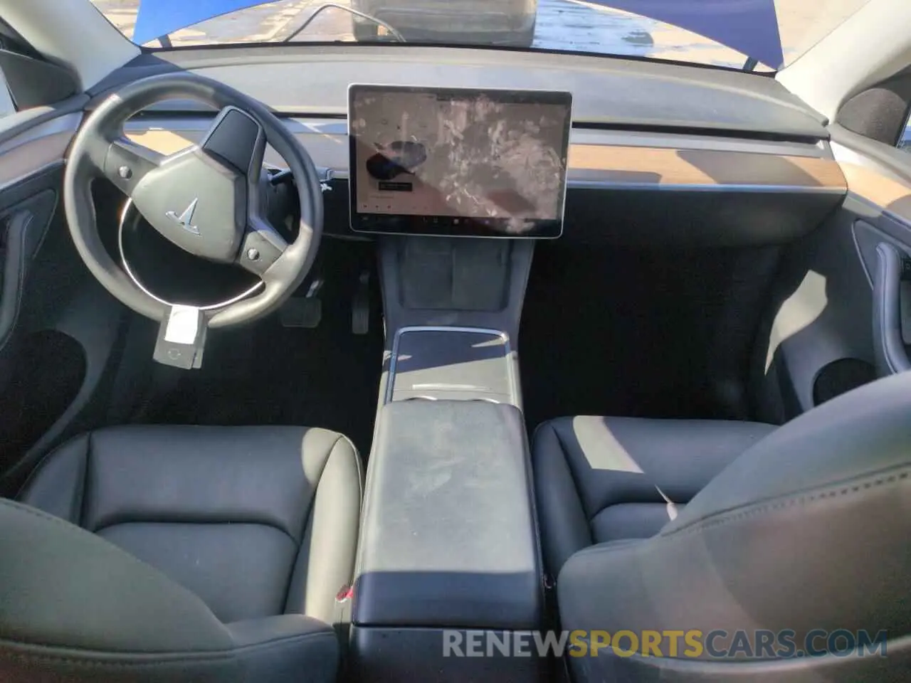 8 Photograph of a damaged car 7SAYGDEE2NA015439 TESLA MODEL Y 2022