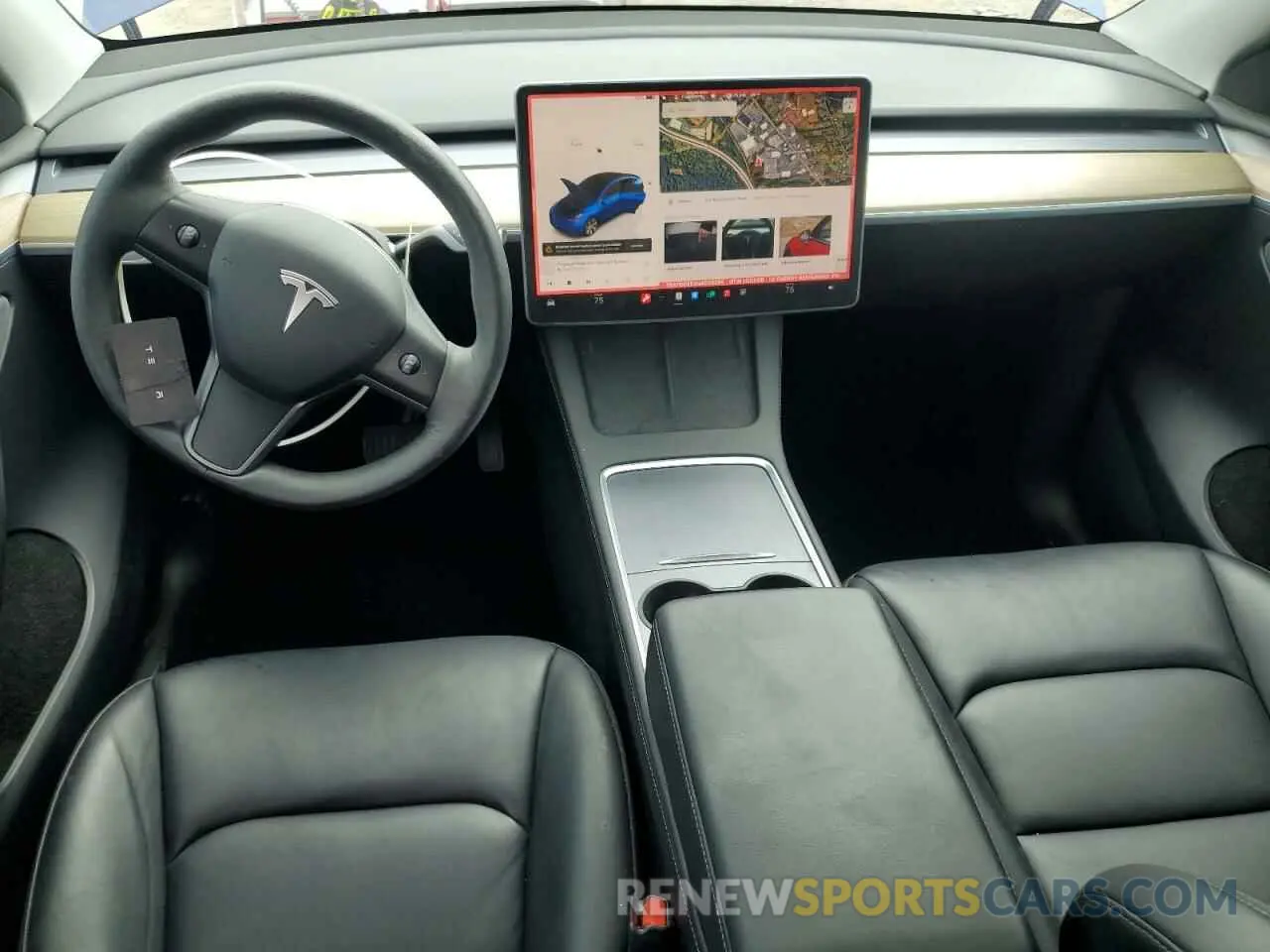 8 Photograph of a damaged car 7SAYGDEE2NA020396 TESLA MODEL Y 2022