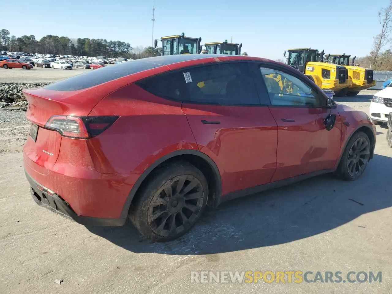 3 Photograph of a damaged car 7SAYGDEE2NA021645 TESLA MODEL Y 2022
