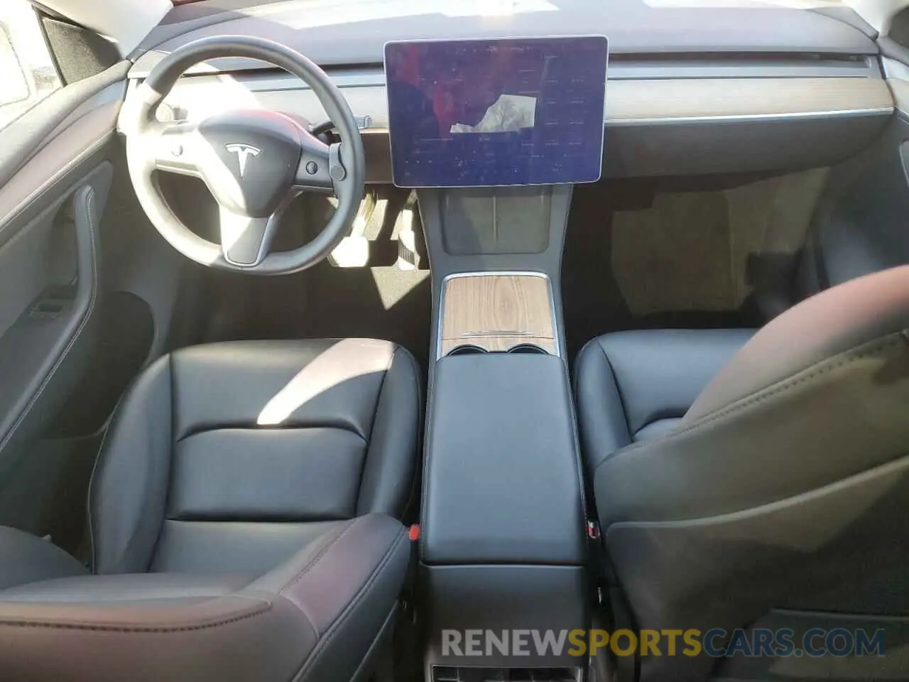 8 Photograph of a damaged car 7SAYGDEE2NA021645 TESLA MODEL Y 2022