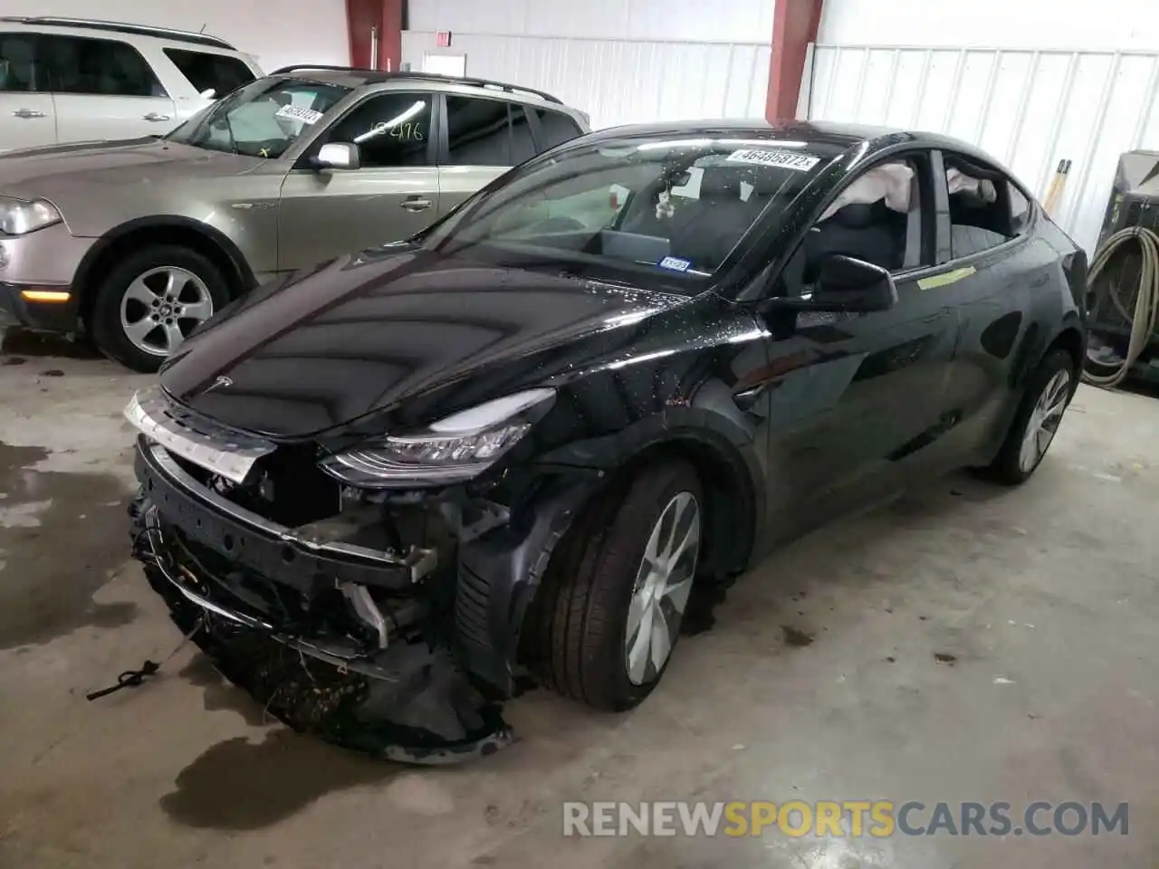 2 Photograph of a damaged car 7SAYGDEE2NF310477 TESLA MODEL Y 2022