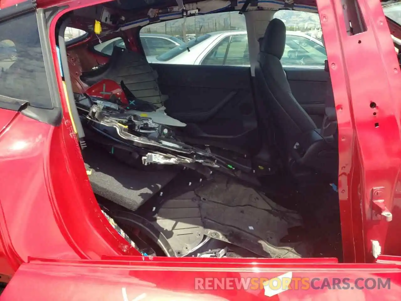 6 Photograph of a damaged car 7SAYGDEE2NF350381 TESLA MODEL Y 2022