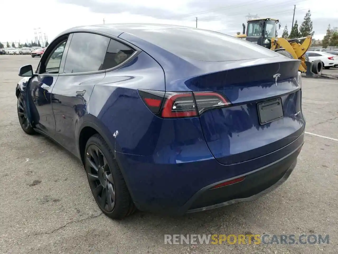 3 Photograph of a damaged car 7SAYGDEE2NF386393 TESLA MODEL Y 2022